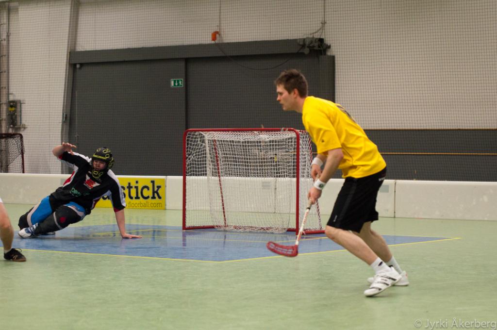 Sami Wasama oli liekeissä! (Kuva: Jyrki Åkerberg)