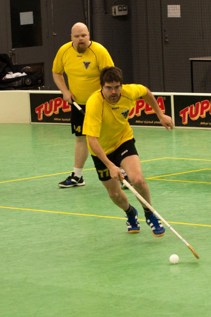 Simo Pilpola kellotti päivän parhaat plus/minus tilastot. (Kuva: Jyrki Åkerberg)