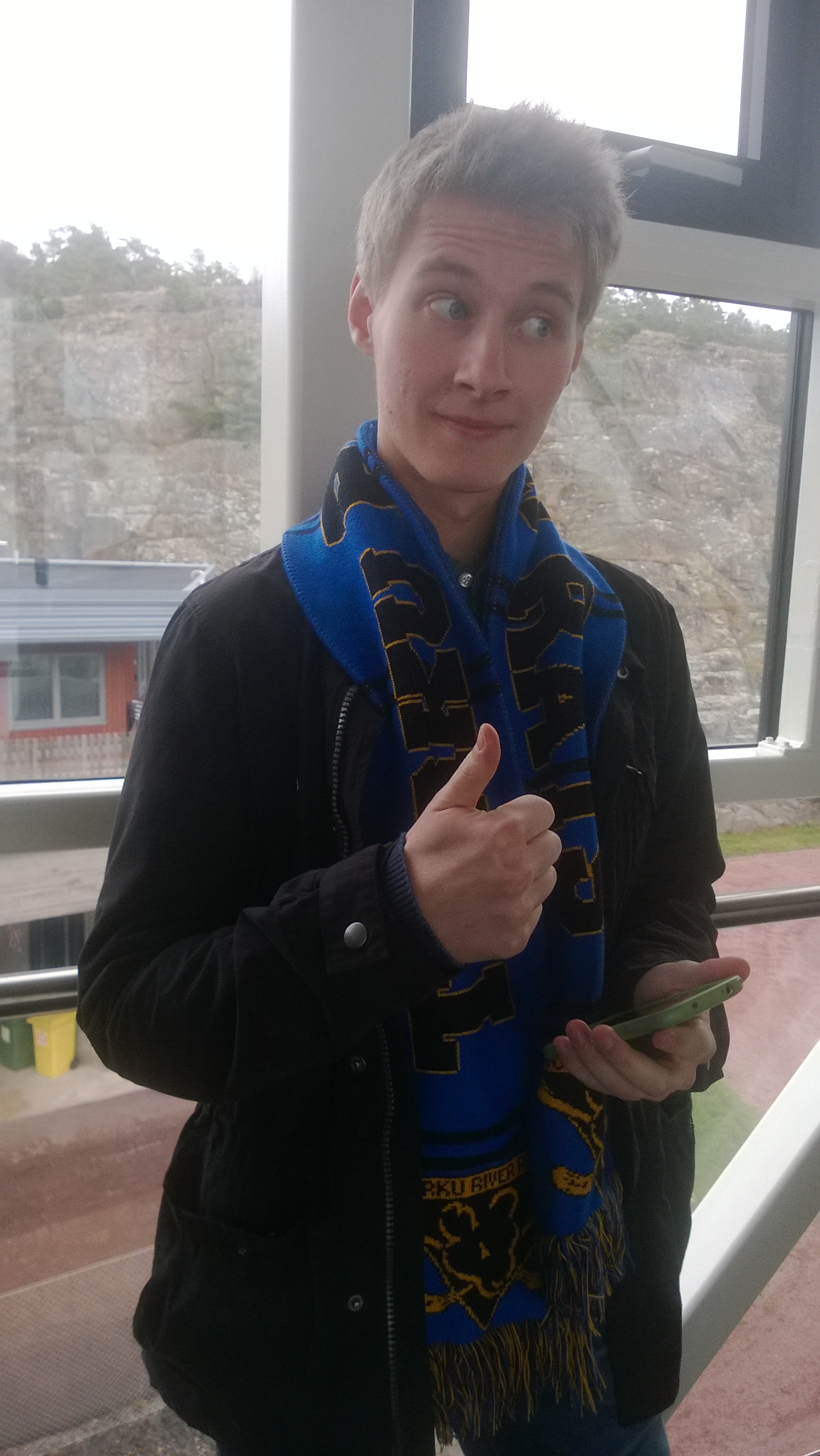 Säbä-Heikki oli fiiliksissä Ratsin esityksistä (Kuva: Marko Kujanpää)